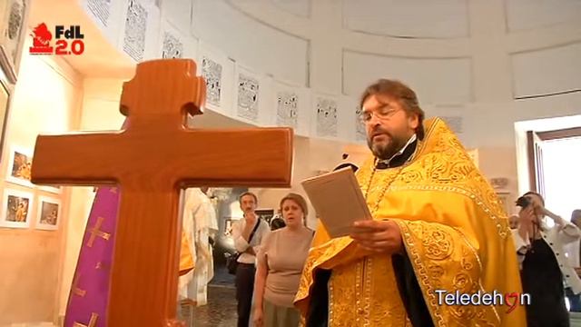 BARI, FDL: IL RETTORE DELLA CHIESA RUSSA IN FIERA PER VISITARE IL PADIGLIONE DEDICATO A S.NICOLA смотреть онлайн