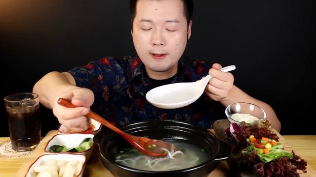 Mukbang)SUB/Felix Eat/Fat Beef Rice Noodles/ASMR Eating Sounds