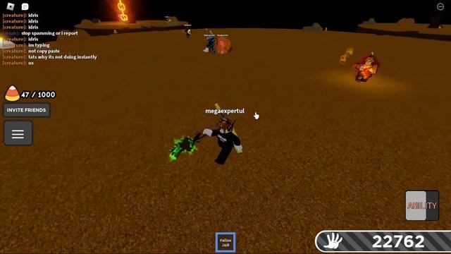 Hallow Jack In Slap Battles | Roblox смотреть онлайн