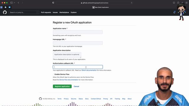 NextJS authentication with GitHub OAuth (React, NodeJS) смотреть онлайн