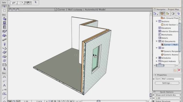ArchiCAD - 3D Document for Dynamic Dimensioned Views смотреть онлайн