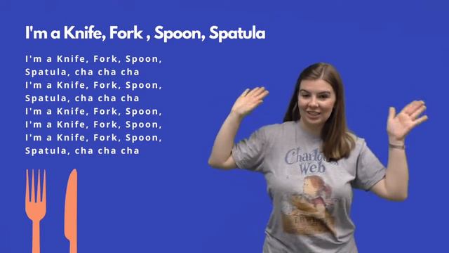I'm a Knife, Fork, Spoon, Spatula | Storytime Song смотреть онлайн
