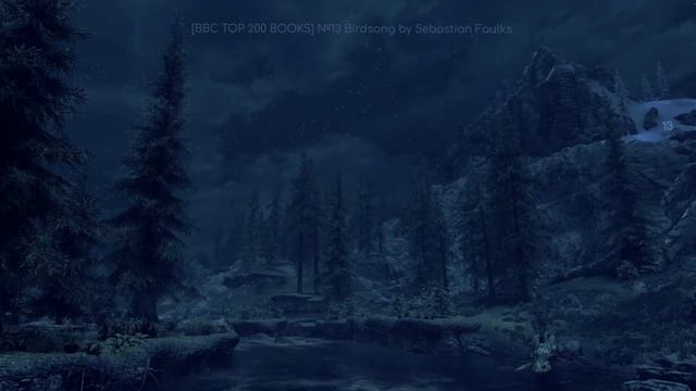 Skyrim landscape with ambient music, nature sounds and Pomodoro Timer, plus BBC TOP 200 BOOKS (1-25 смотреть онлайн