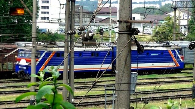 Стильный электровоз ВЛ10-1480 смотреть онлайн