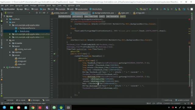 How to get android app usage status app duration on foreground |android background services| flutte смотреть онлайн