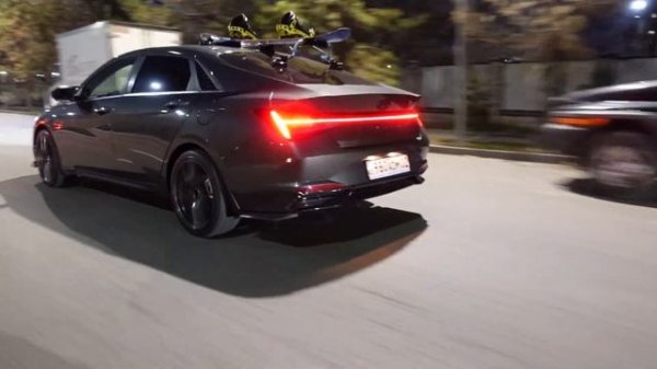 Обзор Hyundai Elantra 2022 / Комплектация Elegance 1.6 / допы с AliExpress