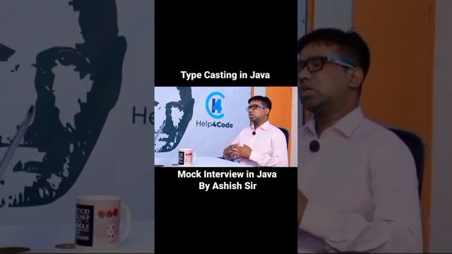 What is type casting in java? by Ashish Sir | #javainterview #typecasting #interviewquestions смотреть онлайн