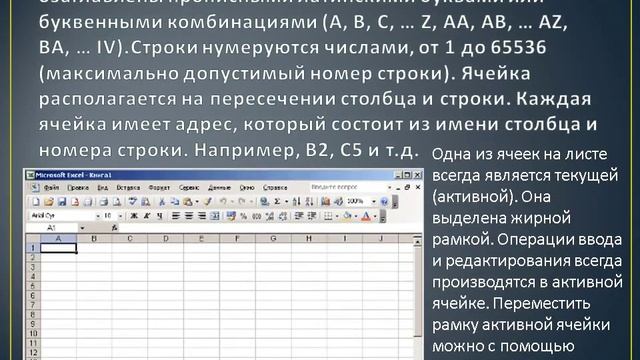 ЭЛЕКТРОННЫЕ ТАБЛИЦЫ смотреть онлайн