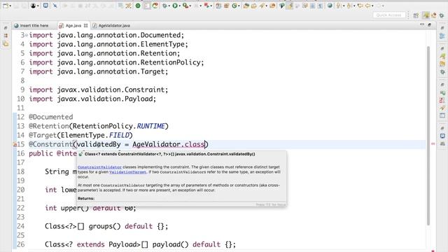 Develop Custom Validators for Spring Web-app | A step by step guide to Hibernate Validator[Advanced смотреть онлайн