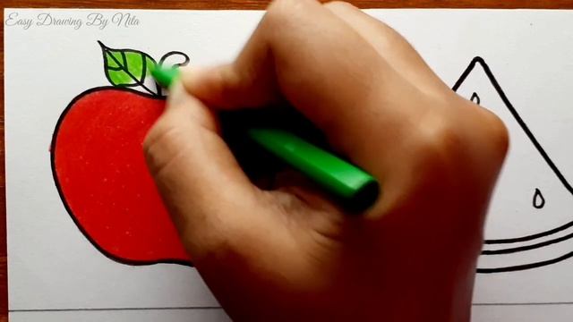 How To Draw Fruits Step By Step For Beginners || Different Types Of Fruits Drawing || Fruits Drawin