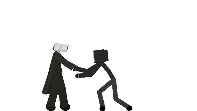 Небольшая анимация по скибиди туалетам : Камера мэн помог тв мену