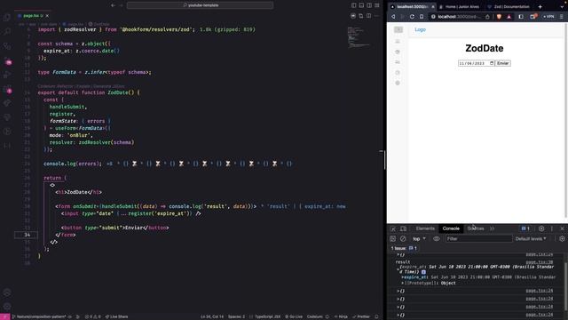 FORMULÁRIOS COM VALIDAÇÕES PROFISSIONAIS | Next.js 13 + Typescript + Zod смотреть онлайн