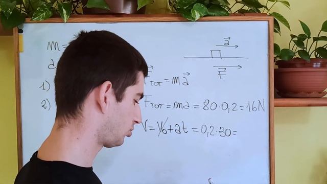 Principi della dinamica :esercizi svolti parte 1 смотреть онлайн