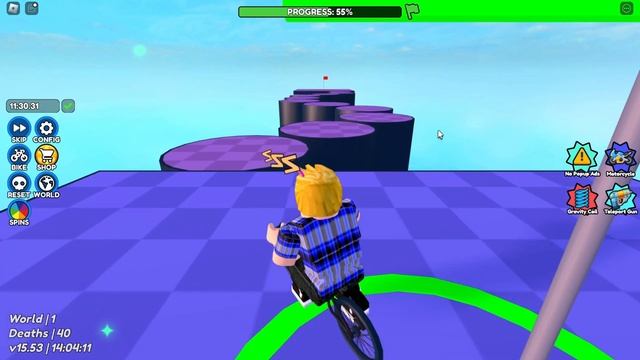 A Roblox Obby, But on a Bike! смотреть онлайн