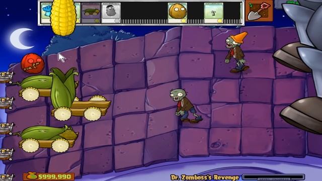 1 Cob Cannon vs 999 Gargantuar vs All Zombie Plants vs Zombies смотреть онлайн