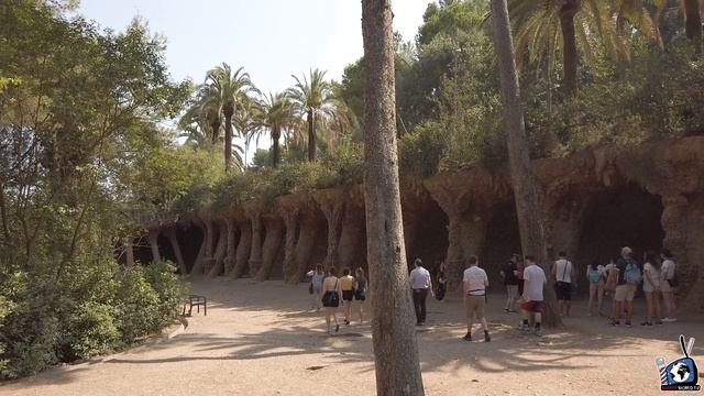 Barcelona Spain P.4 Park Guell #antonigaudi #parkguell #barcelona #spain #tourist #attractions смотреть онлайн