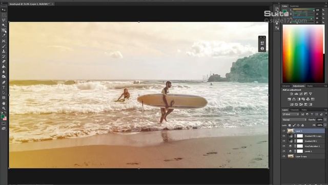 Social Media Image Size Editing or Crop in Photoshop CC ( Quick 2 minute tip) смотреть онлайн