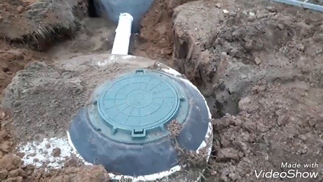 Монтаж ж/б колец даже без щебня, не желательно смотреть онлайн