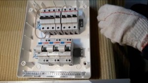 Сборка электрощита частного дома: подключение автоматов и дифавтоматов - 3 фазы, 220 В