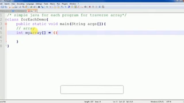 How to use foreach loop in java | Java program смотреть онлайн