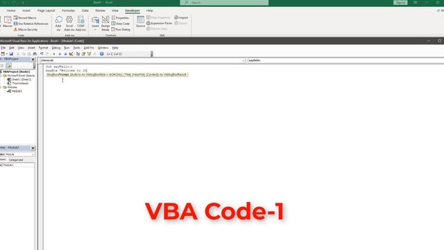MS Excel Visual Basic (VBA) смотреть онлайн