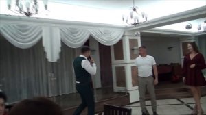 Танцевальный флешмоб на юбилее