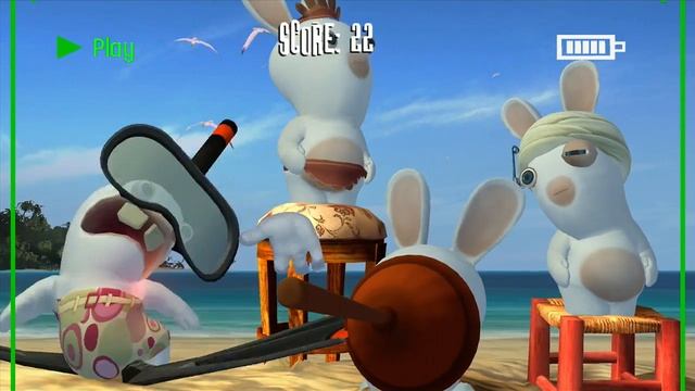 Rayman Raving Rabbids Walkthrough Bunnies Have No Memory смотреть онлайн