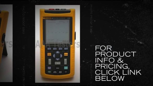 Fluke 124 Industrial Scopemeter 40MHZ смотреть онлайн