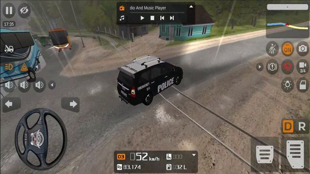 Toyota Innova Police Car Driving - Bus Simulator Indonesia - Car Games Android Gameplay смотреть онлайн