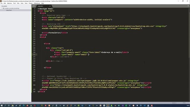 TUTORIAL SOBRE BOOTSTRAP - CRIE SEUS SITES E SISTEMAS WEB DE FORMA RÁPIDA E DESCOMPLICADA смотреть онлайн