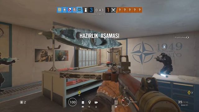 One Kill Noob Tom Clancy's Rainbow Six Siege Operation Shifting Tides смотреть онлайн