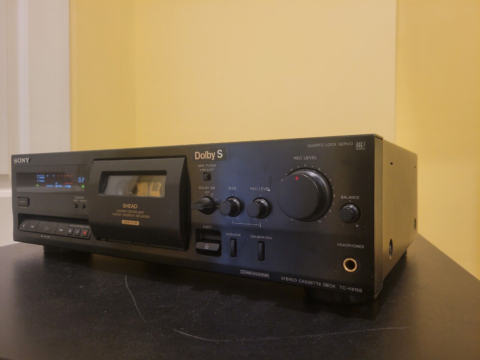Кассетная дека Sony TC-K615S с 3 головками и поддержкой Dolby S-ЯПОНИЯЧ-1994-год смотреть онлайн