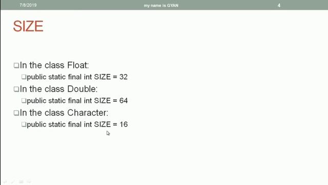 Wrapper Classes in Java | #21 | The SIZE Field of Various Wrapper Classes in Java смотреть онлайн