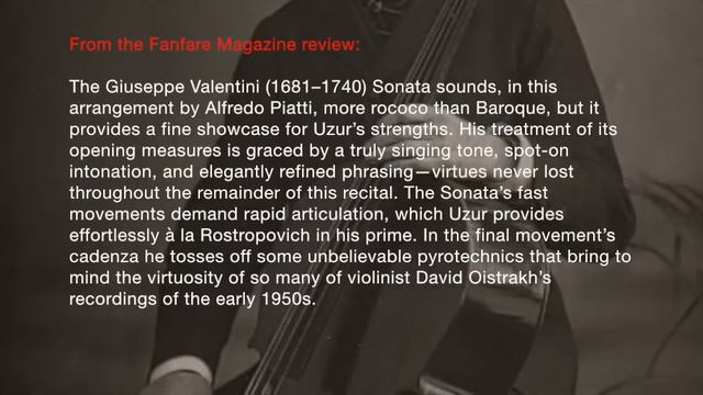 G. Valentini, Sonata for Cello and Piano No. 10 in E Major, V. Allegro смотреть онлайн