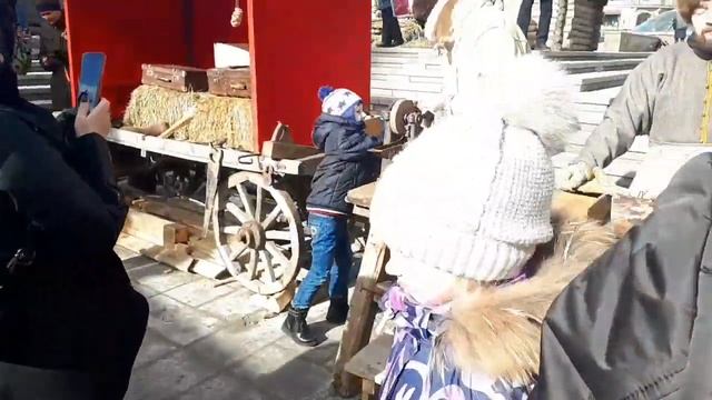 МАСЛЕНИЦА на Красной Площади!!! (г.Москва) смотреть онлайн