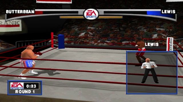 KnockOut Kings 99 PS1(psx) game on ePSXe 1.7 смотреть онлайн