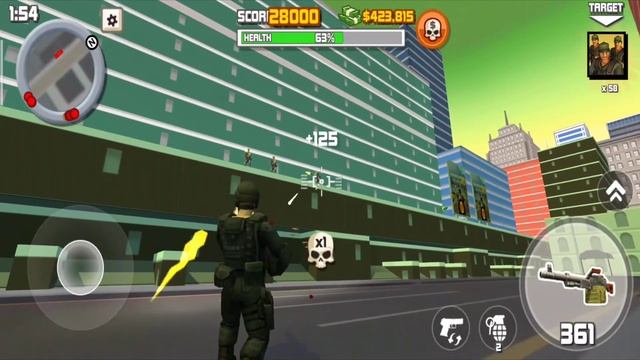 Gangstar City Open World Shooting Game 3d Level 38 смотреть онлайн