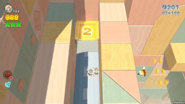 Super Mario 3D World Switch - 100% Walkthrough Part 11 No Commentary Gameplay - Super Galaxy Level