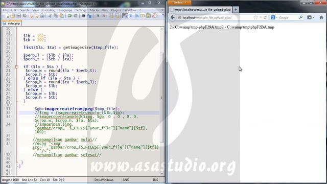 Multiple File Upload Dengan Fungsi Crop Bagian 4, PHP Tutorial смотреть онлайн