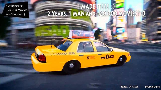1999 Ford Crown Victoria NYC Taxi v1.1 _REVIEW смотреть онлайн