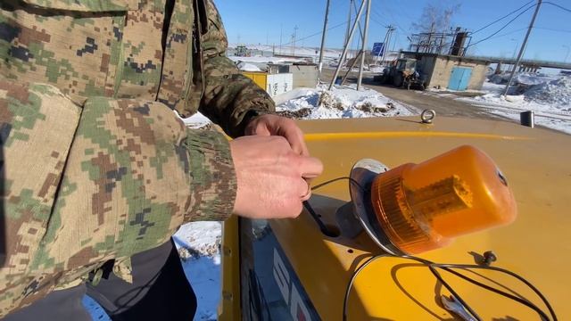 Снял ступицу! Установил Люстру на Автогрейдер! смотреть онлайн