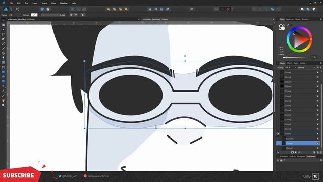 Manga Style illustration - Making of in Affinity Designer смотреть онлайн