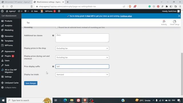 Tax Setting in WooCommerce смотреть онлайн