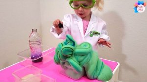 Детский химический красочный опыт Зубная паста для слона Много пены Elephant Toothpaste Experiment