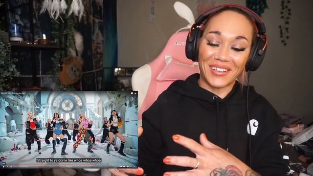 FINALLY! BLACKPINK "Pink Venom" MV REACTION | JUST JEN REACTS смотреть онлайн
