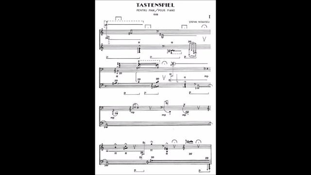Ştefan Niculescu (1927-2008): Tastenspiel (1968), played by Gary Barnett смотреть онлайн