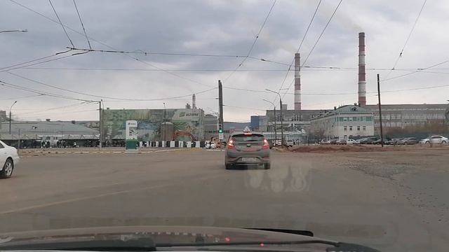 Траектория движения на перекрёстке. смотреть онлайн