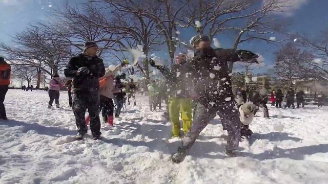 Meridian Hill Snowball Fight смотреть онлайн