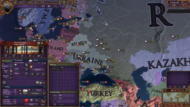 Europa Universalis 4 [AI Only Extended Timeline Mod] Present Day - Part 1 смотреть онлайн