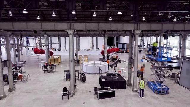 Corporate Event Setup Timelapse